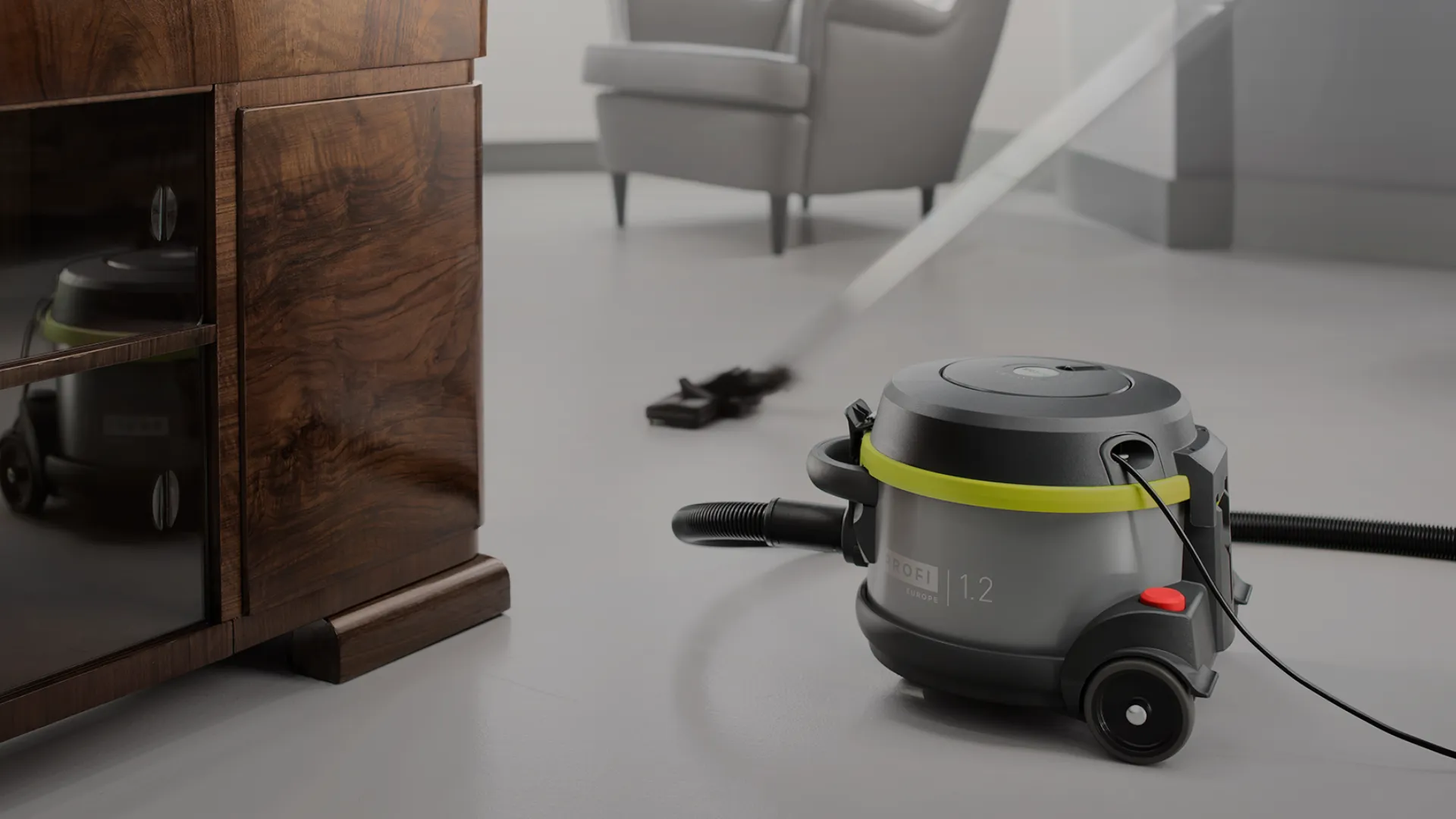 Vacuuming and cleaning